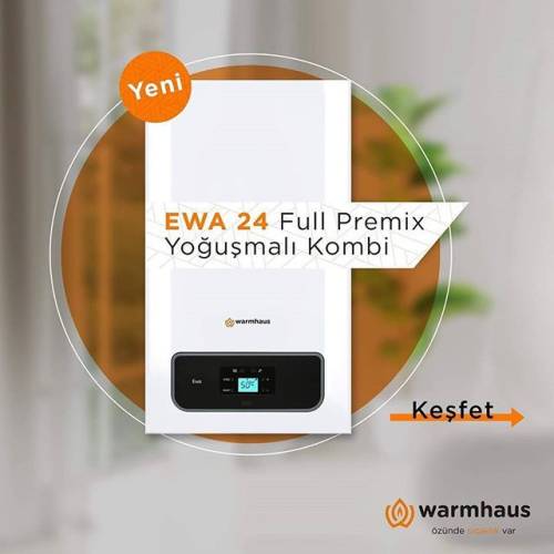 Warmhaus Ewa 20kw Yoğuşmalı Kombi - 0