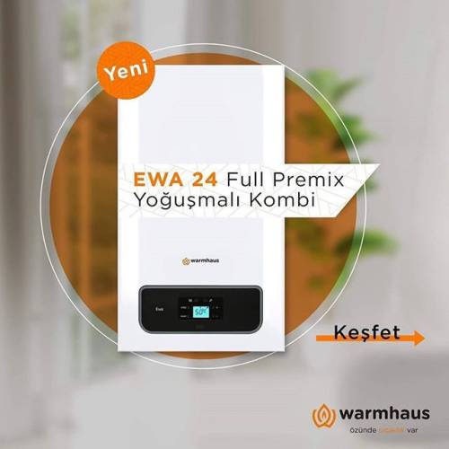 Warmhaus Ewa 24kw Yoğuşmalı Kombi - 0